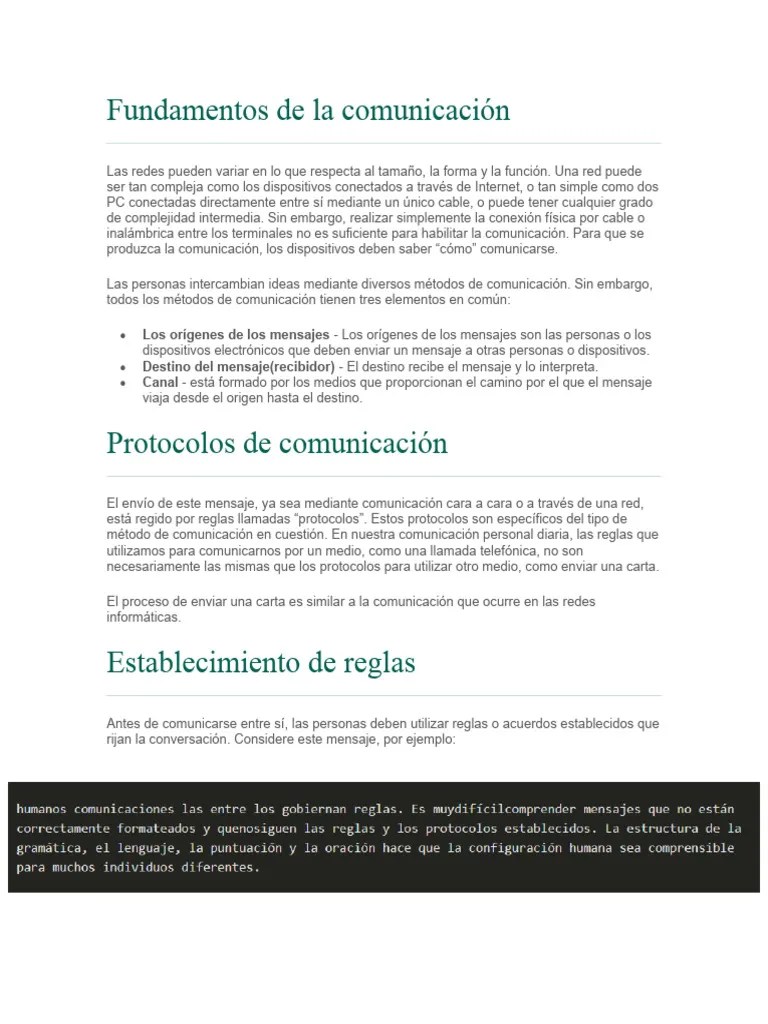 Módulo 3, CCNA 1 | PDF | Red De Computadoras | Protocolos De Internet
