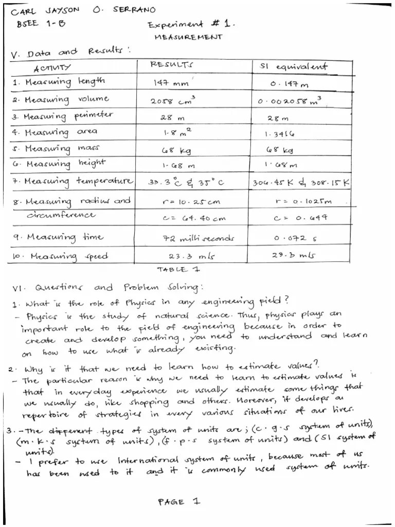 Experiment - 1 | PDF