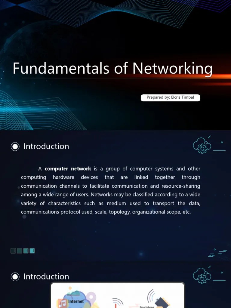 Fundamentals-of-Networking | PDF | Computer Network | Internet Protocols