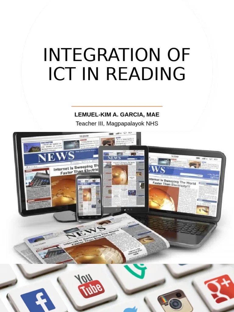 Integration Of ICT In Reading | PDF | Information And Communications Technology | Communication