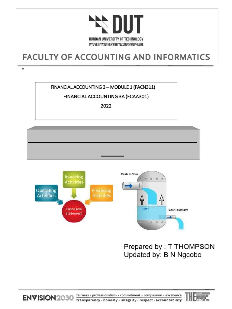 Statement Of Cash Flow Guide 2022 | PDF | Debits And Credits | Dividend