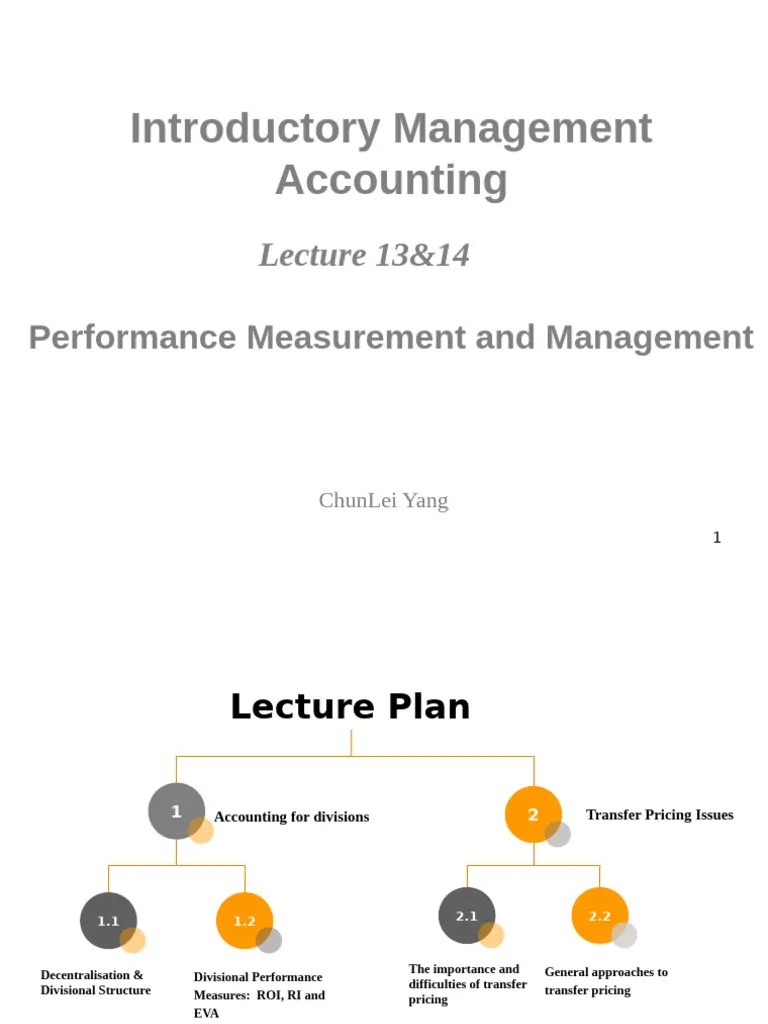 Lecture 13&14 Performance Measurement And Management | PDF | Investing | Equity (Finance)