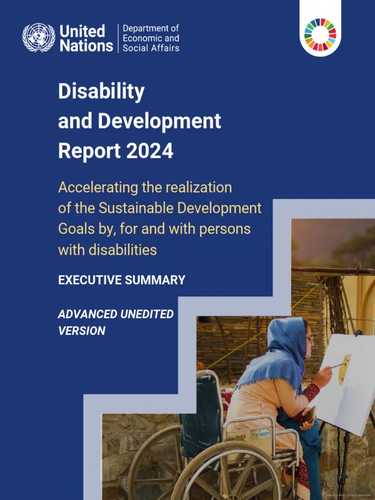 2024 - UN DESA Disability And Development Report | PDF | Violence | Disability