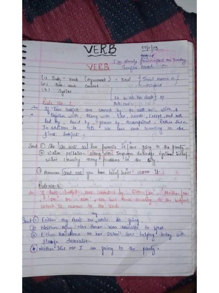 Verb Pdf