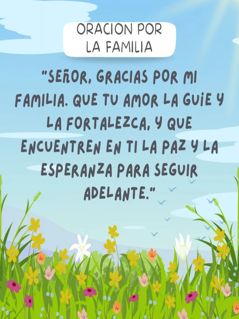 Oracion Por La Familia | PDF