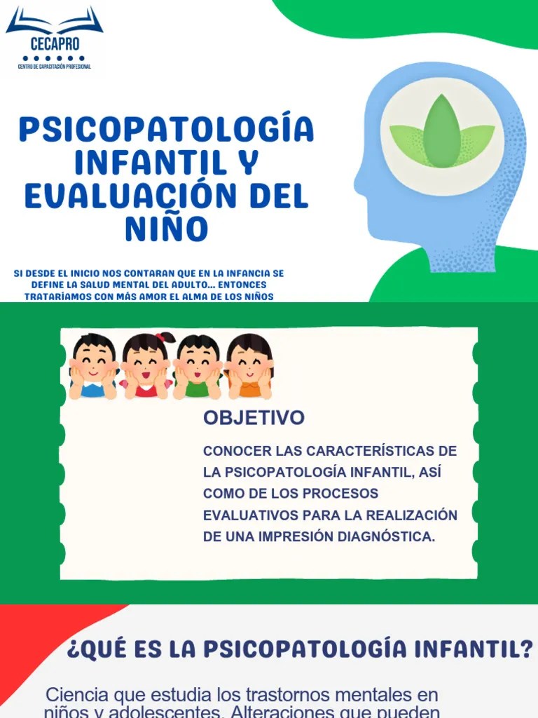 Psicopatología Infantil Y Evaluación Del Niño | PDF