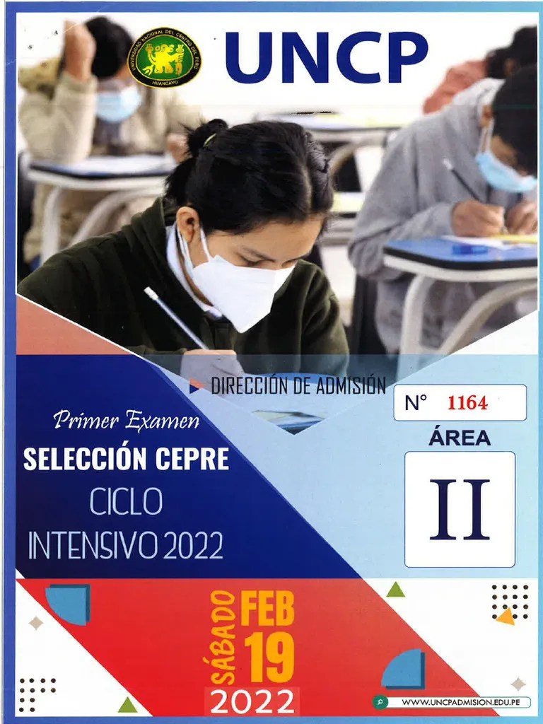 Cepre Uncp 2022 - I Area II | PDF