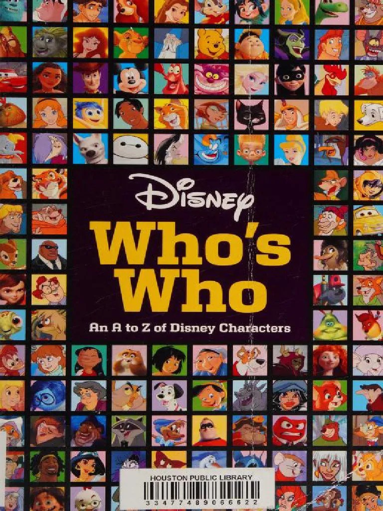 Disney Who's Who An A To Z Of Disney Characters | PDF