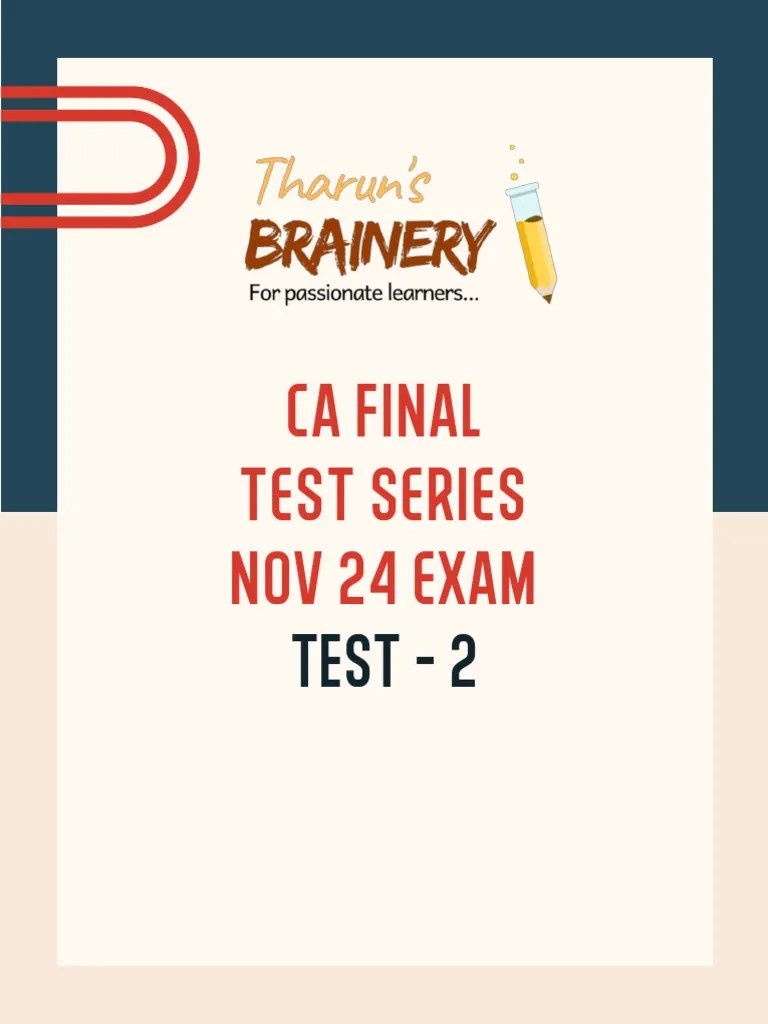 Test 2 Question Paper | PDF