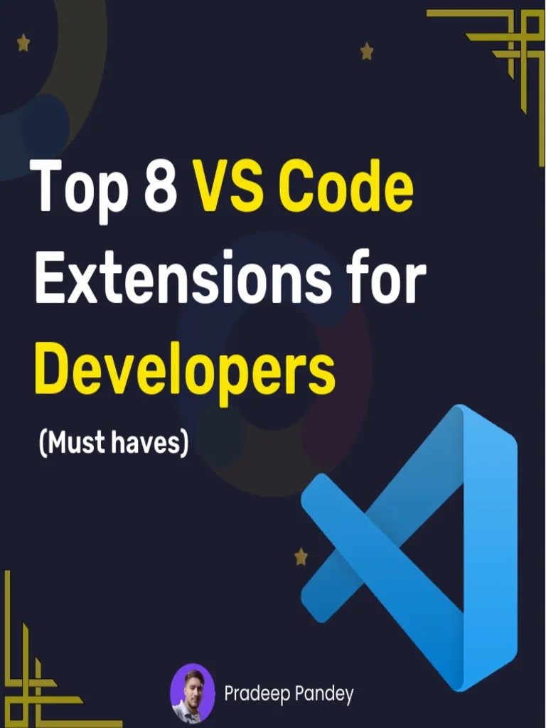 Top 8 Vs Code Extension For Developers | PDF