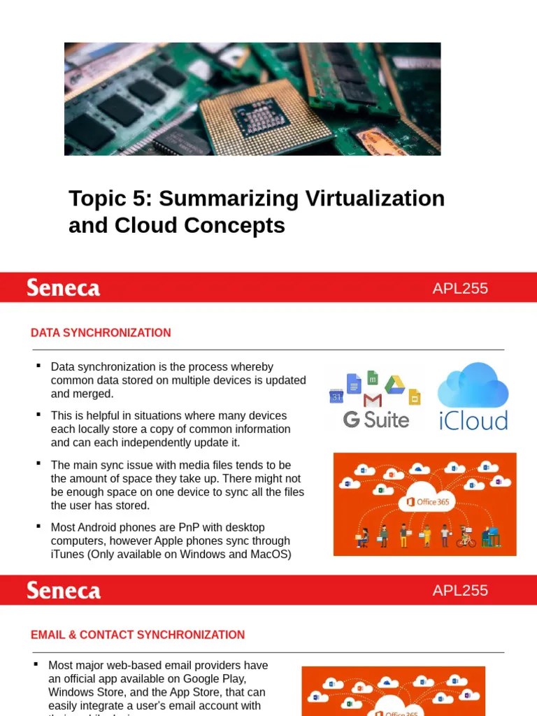 Topic 5 - Summarizing Virtualization And Cloud Concepts | PDF