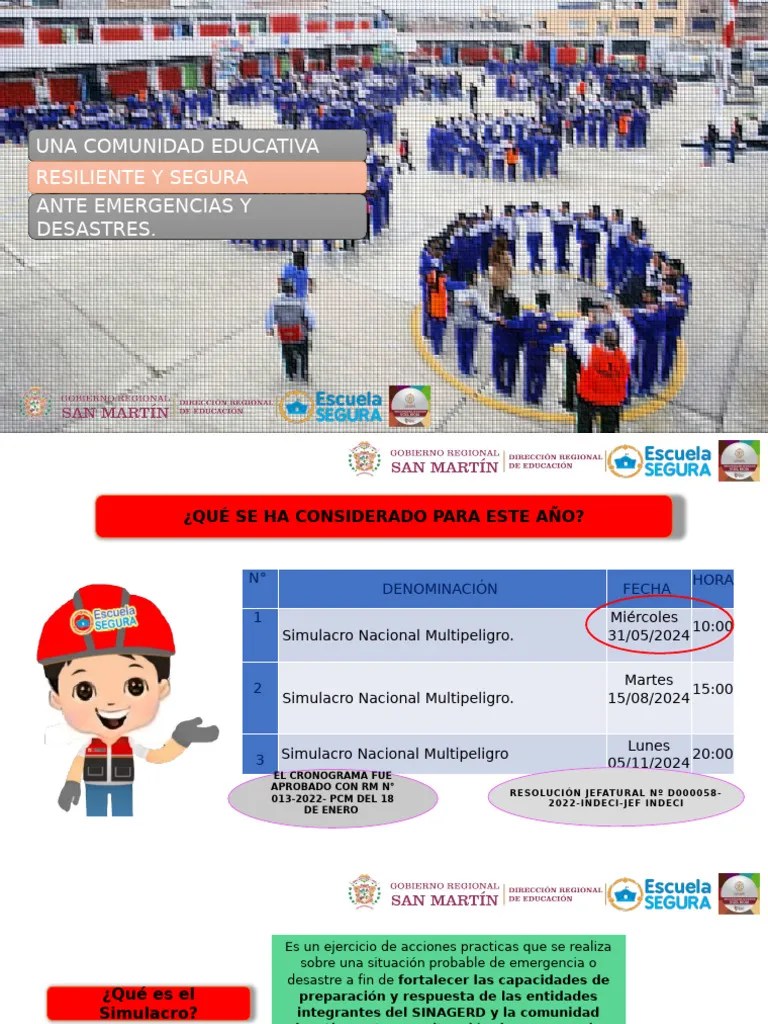 Guia Para Simulacro 2024 | PDF