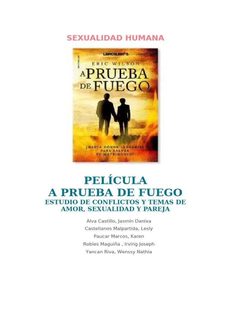 Pelicula A Prueba De Fuego | PDF