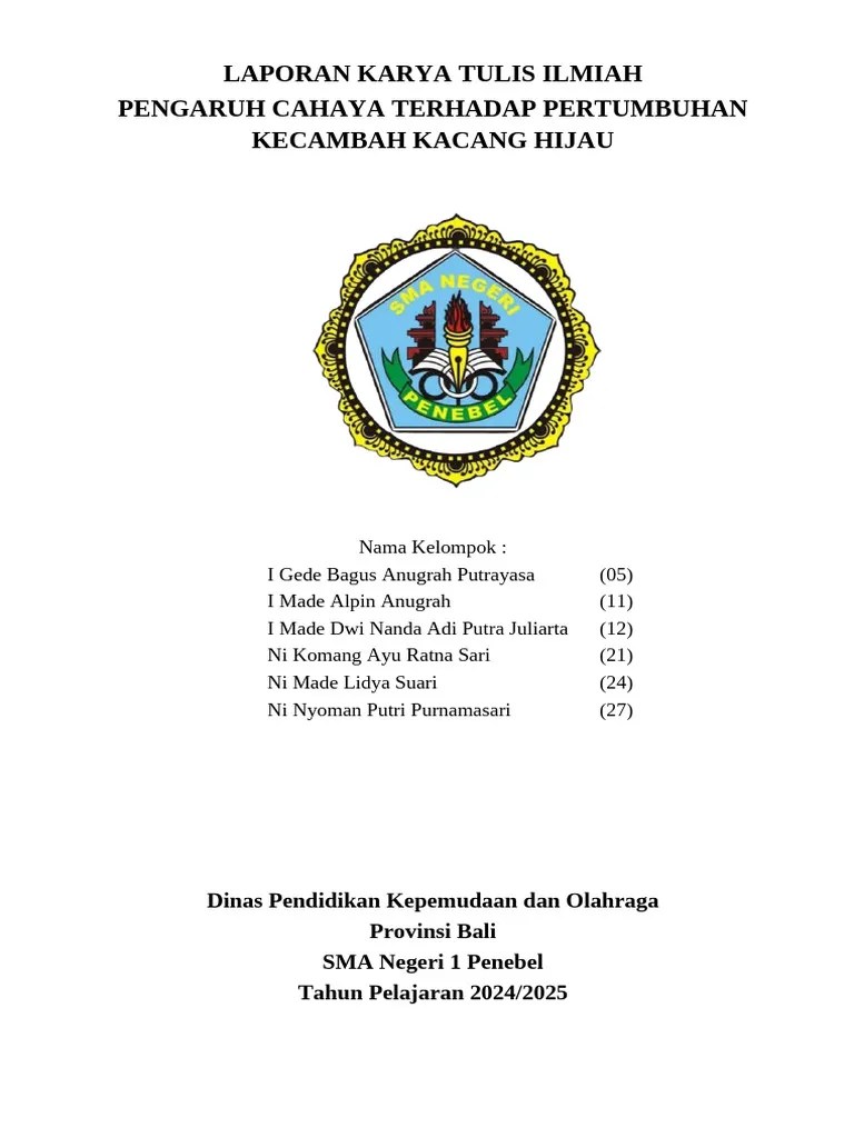 Laporan Biologi | PDF