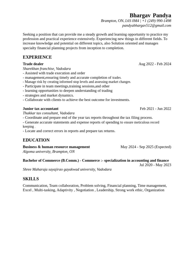 Bhargav Pandya Pdf