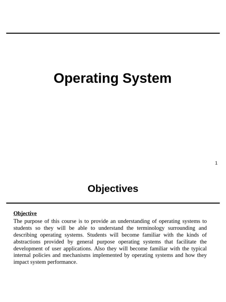 Lecture 01 Introduction | PDF