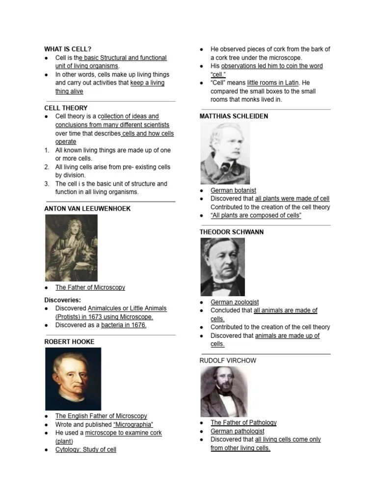 Lesson 3 - 4 - Cells And Its Structure | PDF