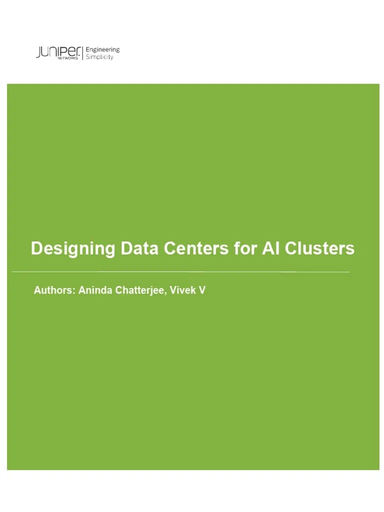 Juniper Ai Clusters Data Center Design | PDF