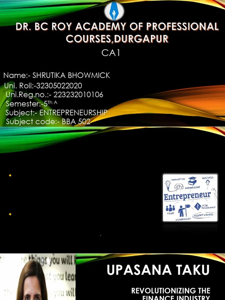 Entrepreneurship Presentation | PDF