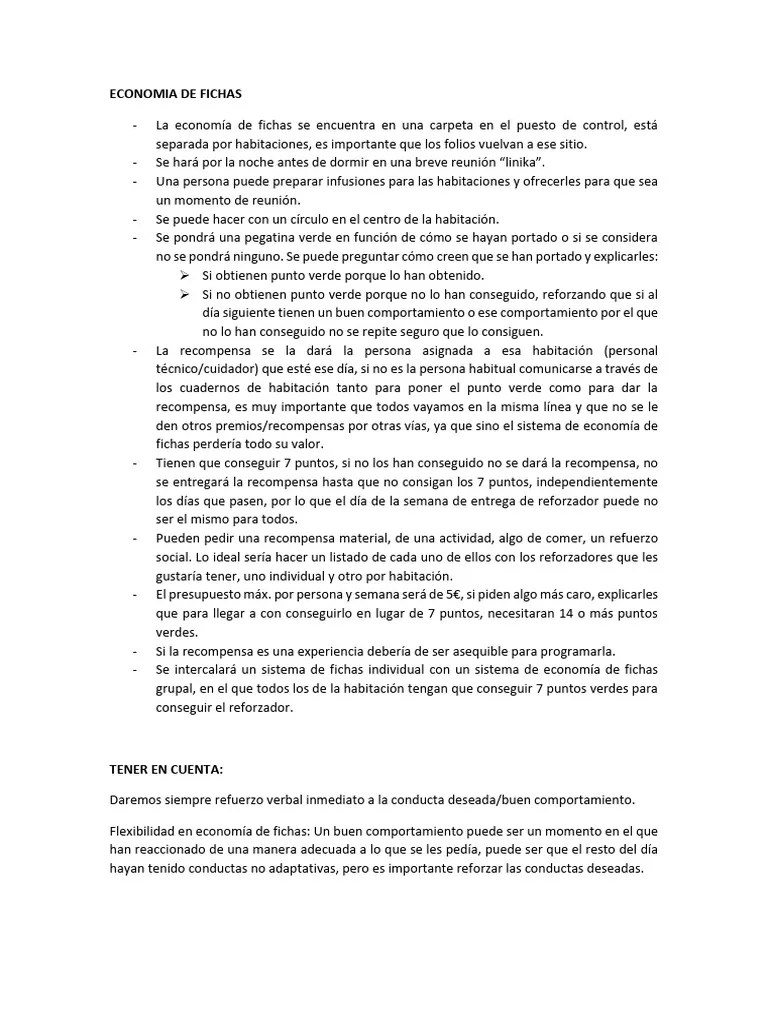 Economia De Fichas | PDF