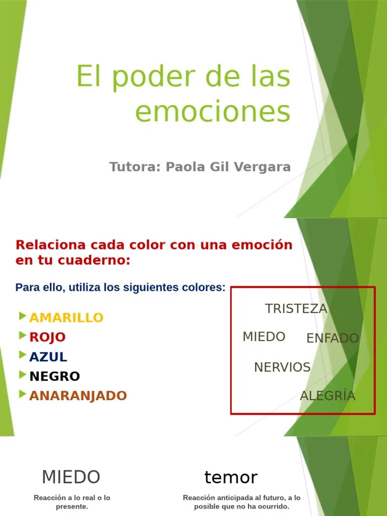El Poder De Las Emociones | PDF