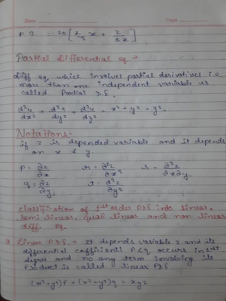 End Sem Maths Notes Pdf