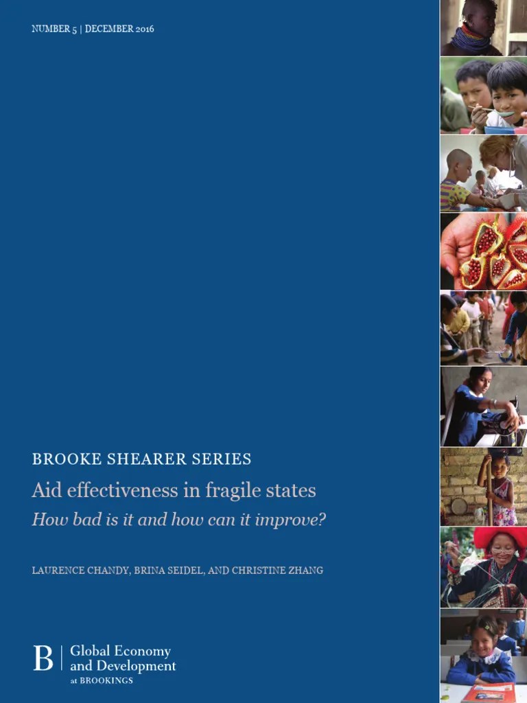Brookings - Aid Effectiveness In Fragile States | PDF