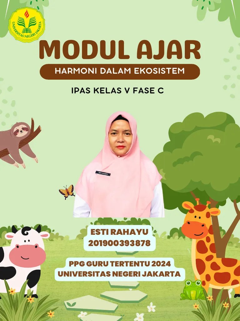 Contoh Modul Ajar Untuk Ukin | PDF