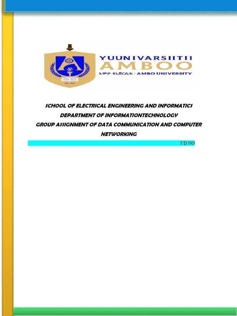 Analyzing Network Protocols In Data Communication For Our Group | PDF