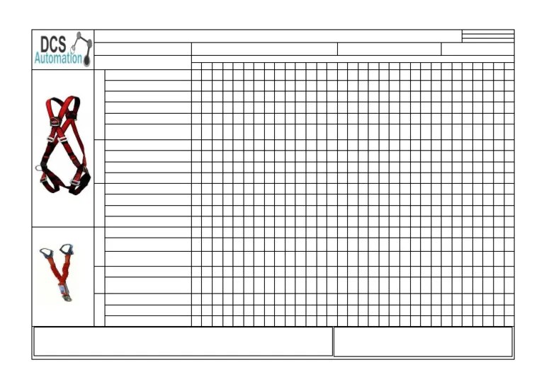 02 Check List Inspeccion De Arnes (2) | PDF