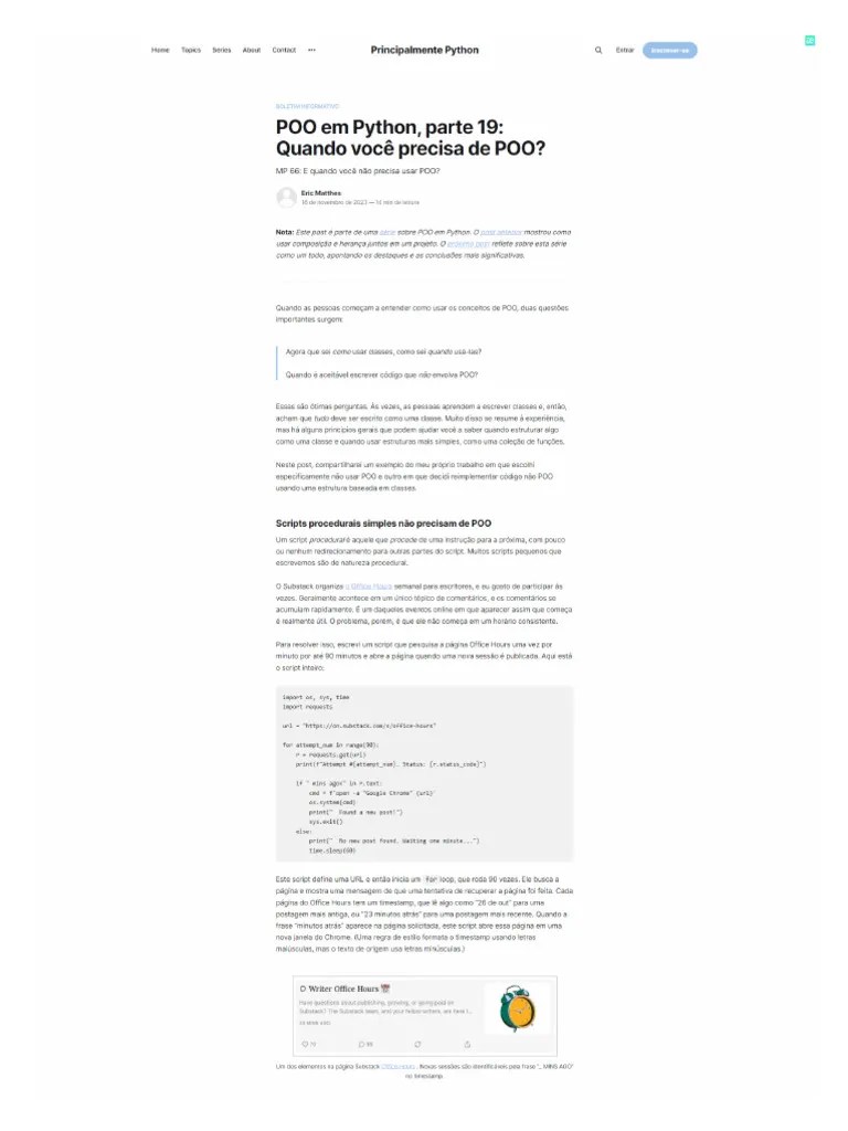 Motly02 - POO Em Python - 19 | PDF