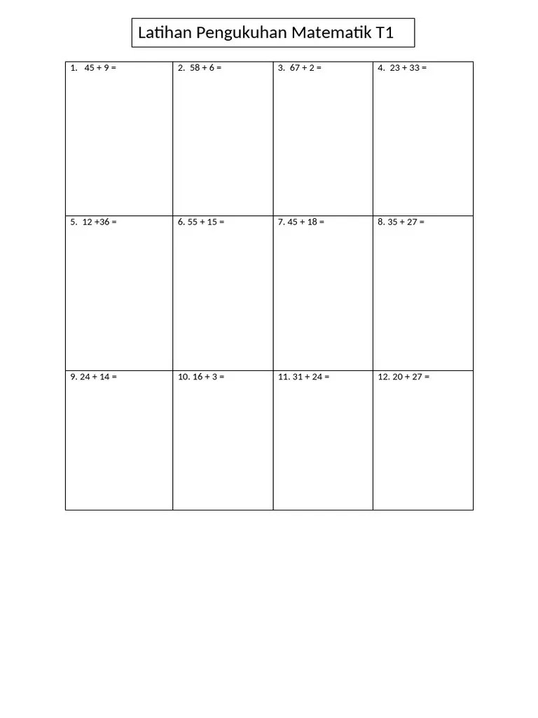 Latihan Form2 Maths Pdf - Best Abstract Arts in High Resolution