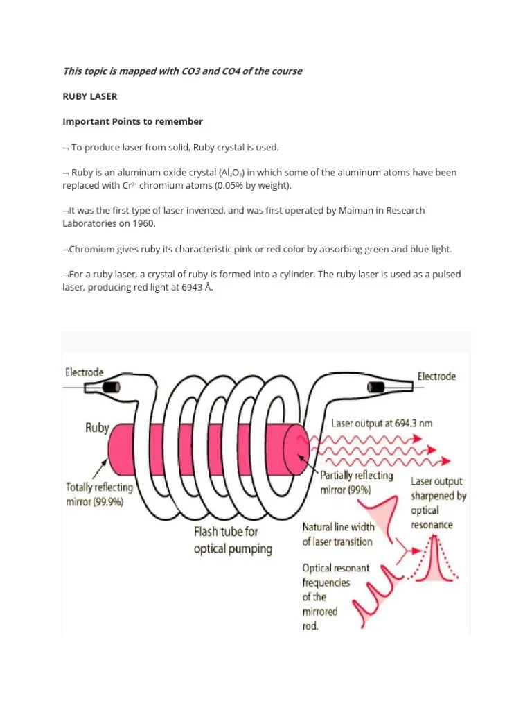 Laser Lecture 6 | PDF