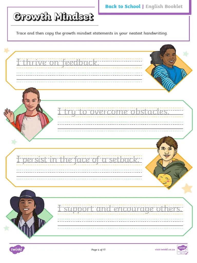 Grade 3 english booklet