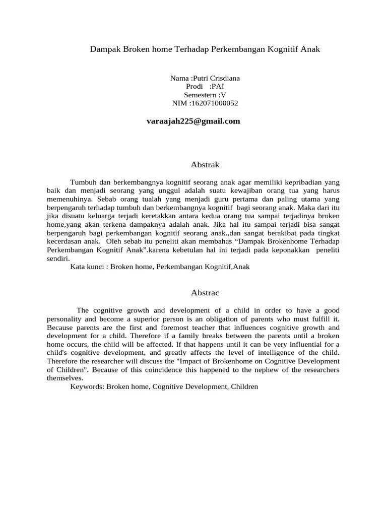 Anak Broken Home | PDF