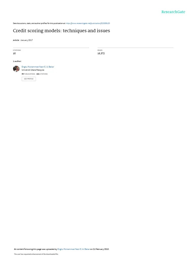 Akademia Credit Scoring | PDF | Logistic Regression | Regression Analysis