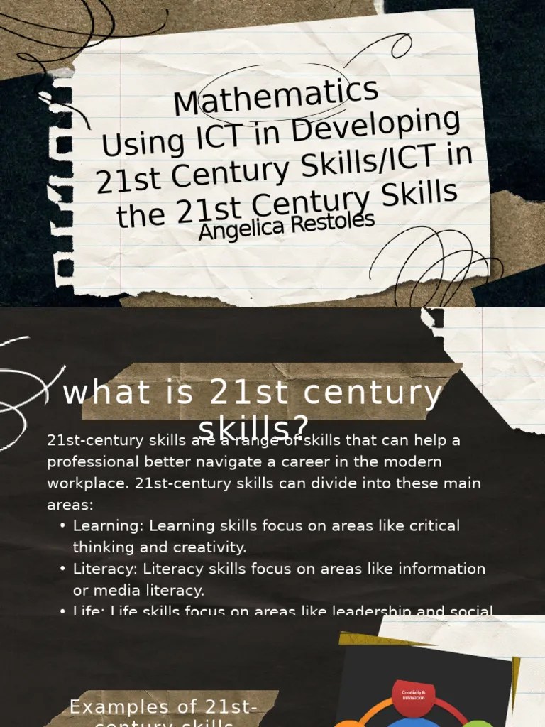 Using ICT In Developing 21st Century SkillsICT In The 21st Century Skills | PDF