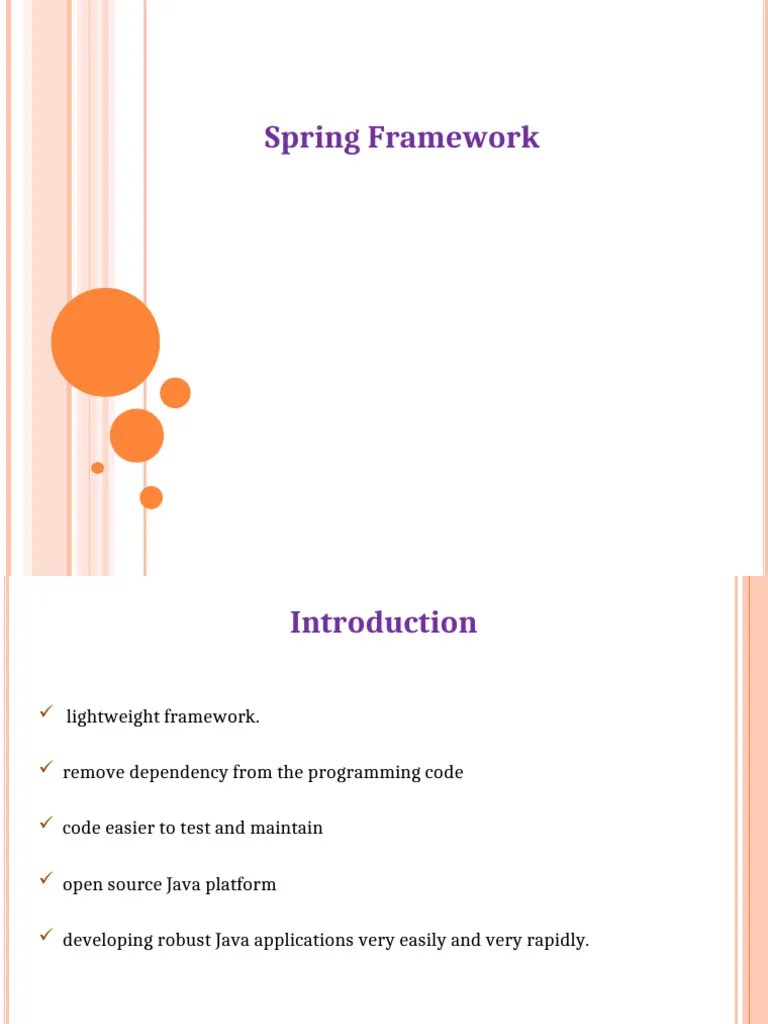 Spring Framework | PDF