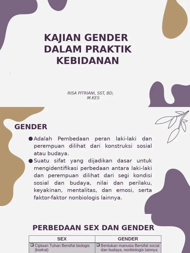 PTM 4 Kajian Gender | PDF
