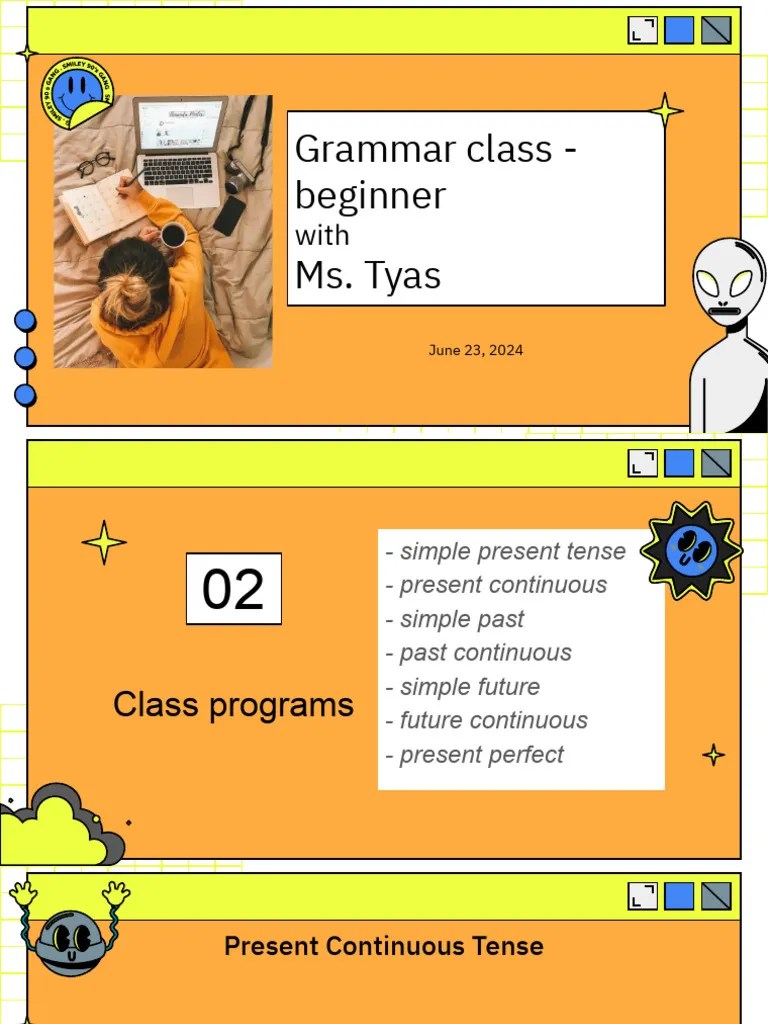 Grammar Class 1 | PDF