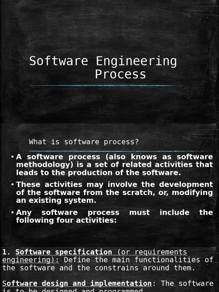 Software EngineeringProcess Models | PDF | Software Development Process ...