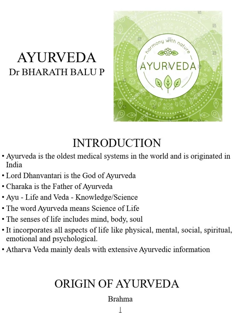 Ayurveda | PDF | Ayurveda | Self-Improvement