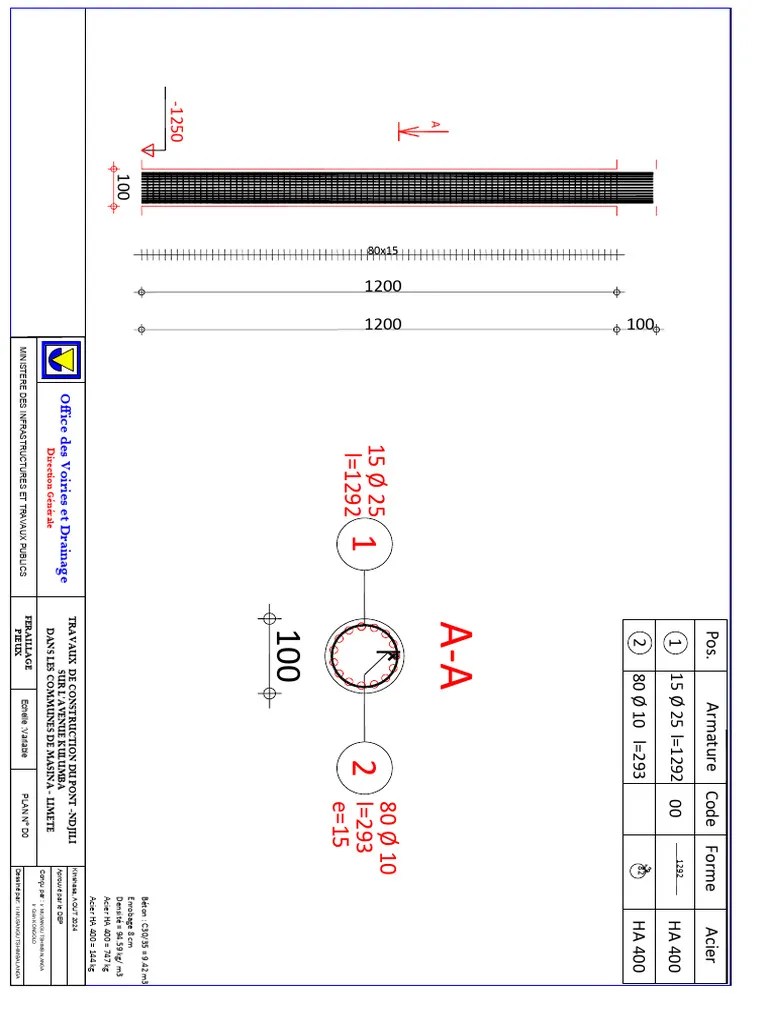 Ferraillage Pieux Du Pont Pdf