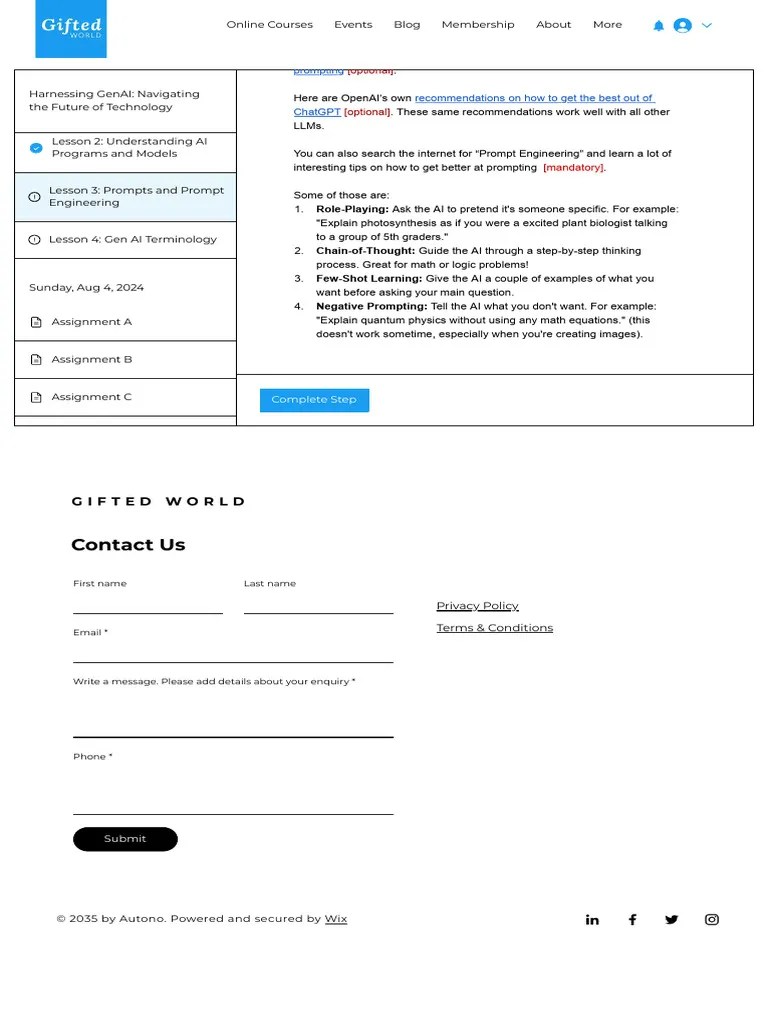 Harnessing GenAI Navigating The Future Of Technology Gifted World | PDF ...