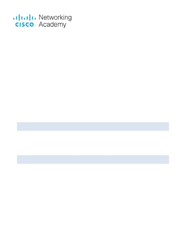 11.6.6 Lab - Calculate IPv4 Subnets | PDF