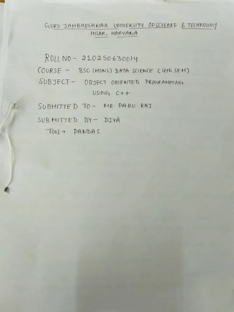 (Diya) (Pandas) Assignment | PDF