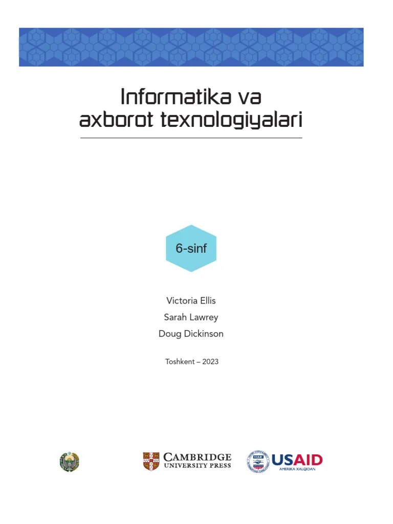 6-Sinf Informatika (Cambridge) | PDF