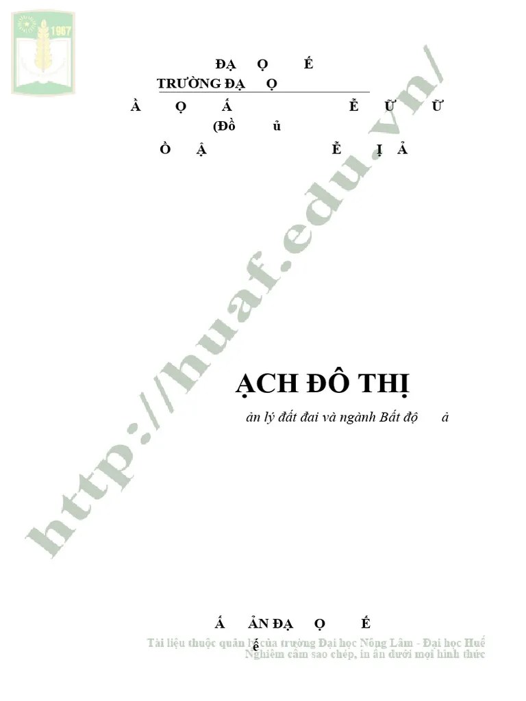 Quy Hoach Do Thi | PDF