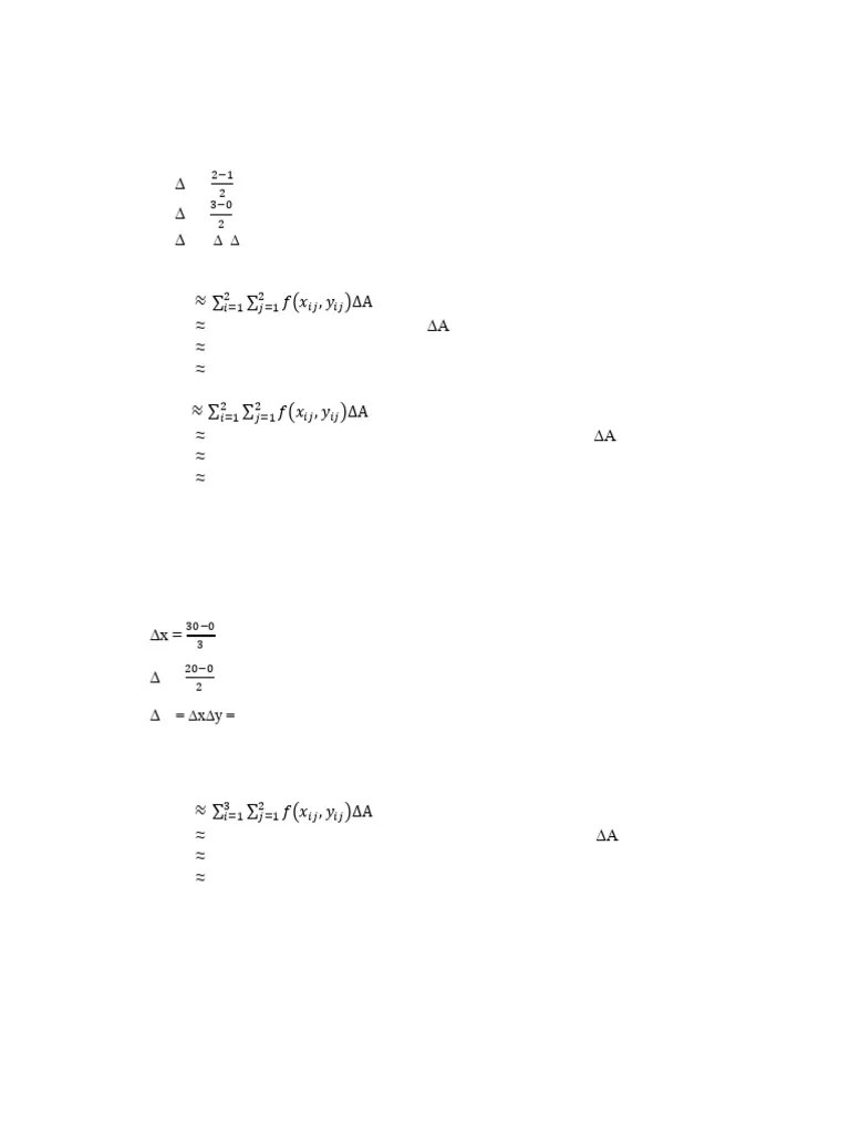 Calculus 2 Solution 3 | PDF