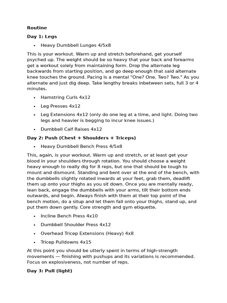 Bodybuilding 101 | PDF